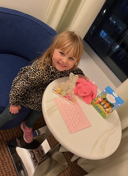 Hotel childcare service